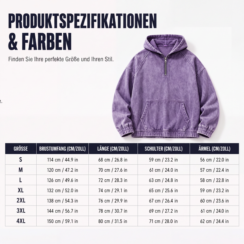 📢📢50%Rabatt!!!🎉💰 Der 50%-Sturm kommt! Herren Freizeit Jeansjacke mit halbem Reißverschluss-17