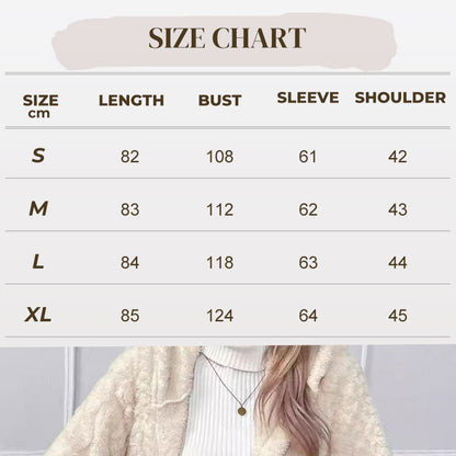 📢📢50%Rabatt!!!🎉✨Damen warme Jacke mit Kapuze und Rautenmuster-7