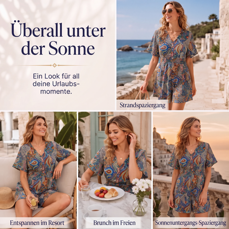 📢📢50%Rabatt!!!🎉✨Bequemer Damen-Overall für den Urlaub-5
