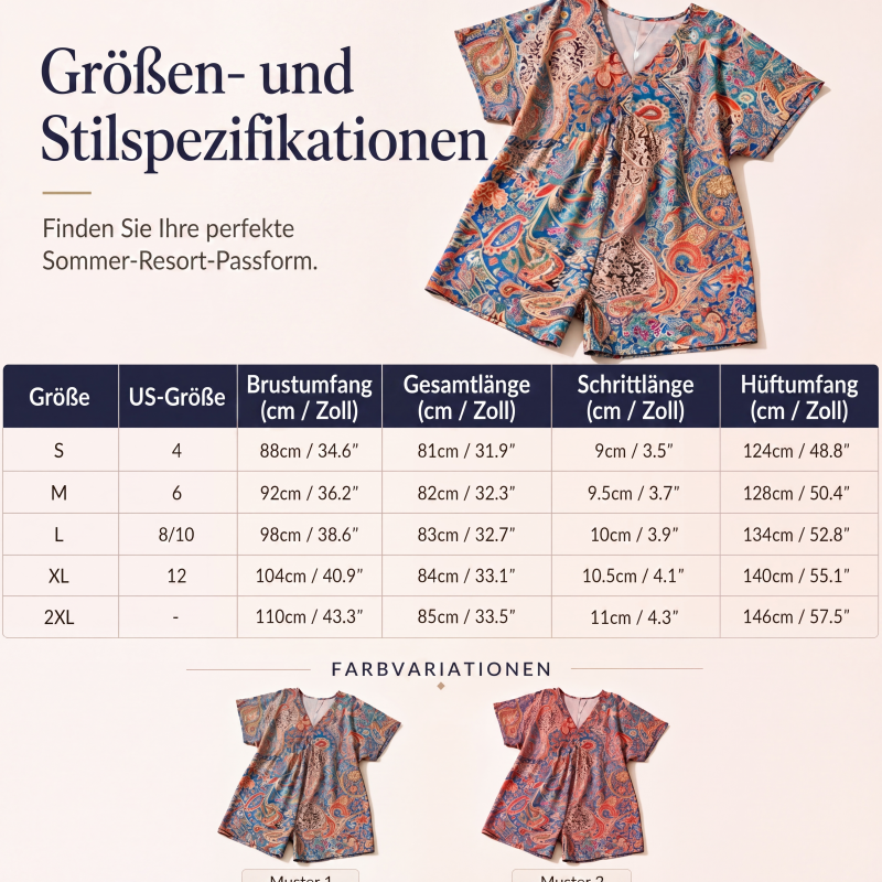 📢📢50%Rabatt!!!🎉✨Bequemer Damen-Overall für den Urlaub-7