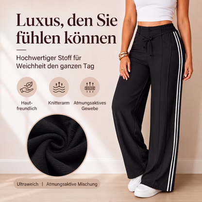 📢📢50%Rabatt!!!🎉✨Weite Damen-Hose mit Kordelzug-3