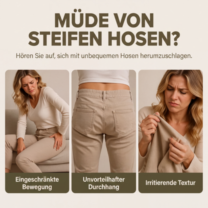 📢📢50%Rabatt!!!🎉✨Schicke, dehnbare Slim-Fit-Jeans für Damen-1