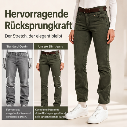 📢📢50%Rabatt!!!🎉✨Schicke, dehnbare Slim-Fit-Jeans für Damen-3