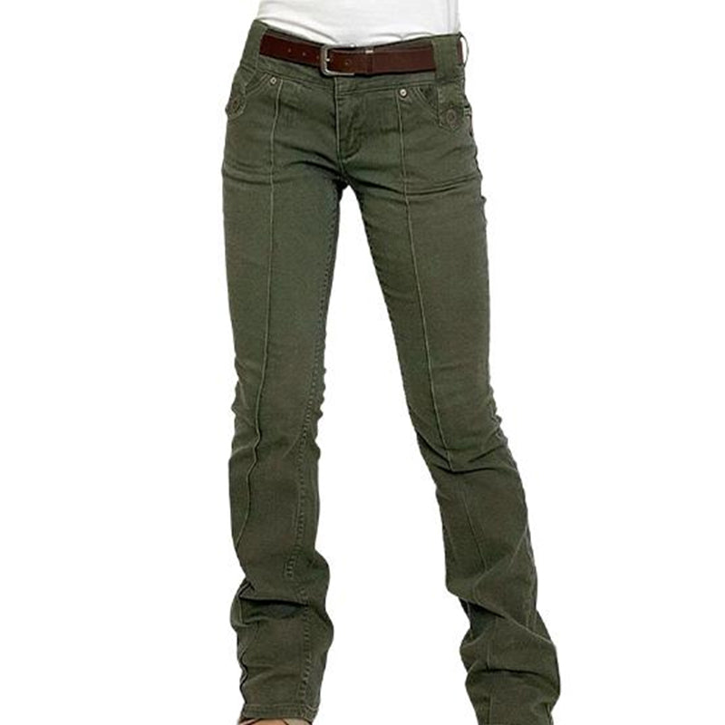 📢📢50%Rabatt!!!🎉✨Schicke, dehnbare Slim-Fit-Jeans für Damen-9