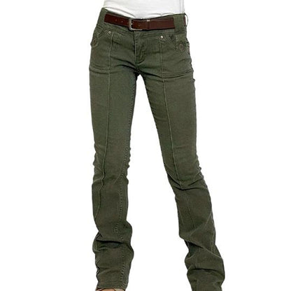 📢📢50%Rabatt!!!🎉✨Schicke, dehnbare Slim-Fit-Jeans für Damen-9