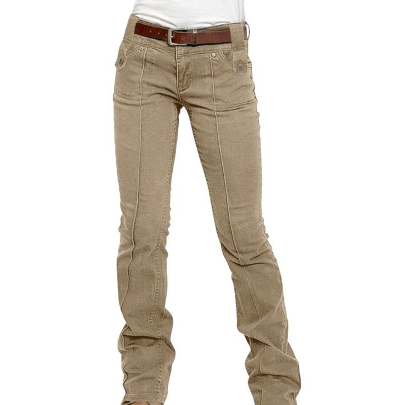 📢📢50%Rabatt!!!🎉✨Schicke, dehnbare Slim-Fit-Jeans für Damen-8