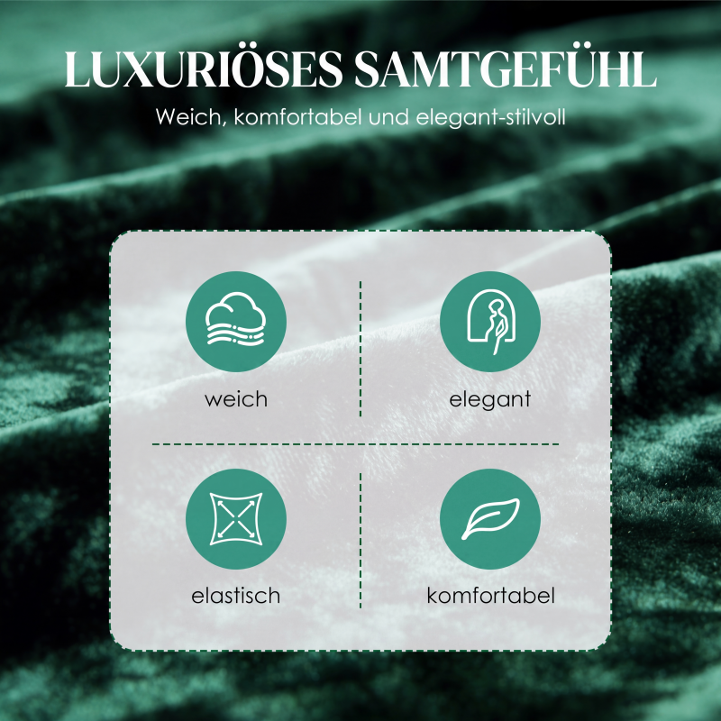 📢📢50%Rabatt!!!🎉✨Zweiteiliges Samt-Set für Damen: Oberteil & Hose-1