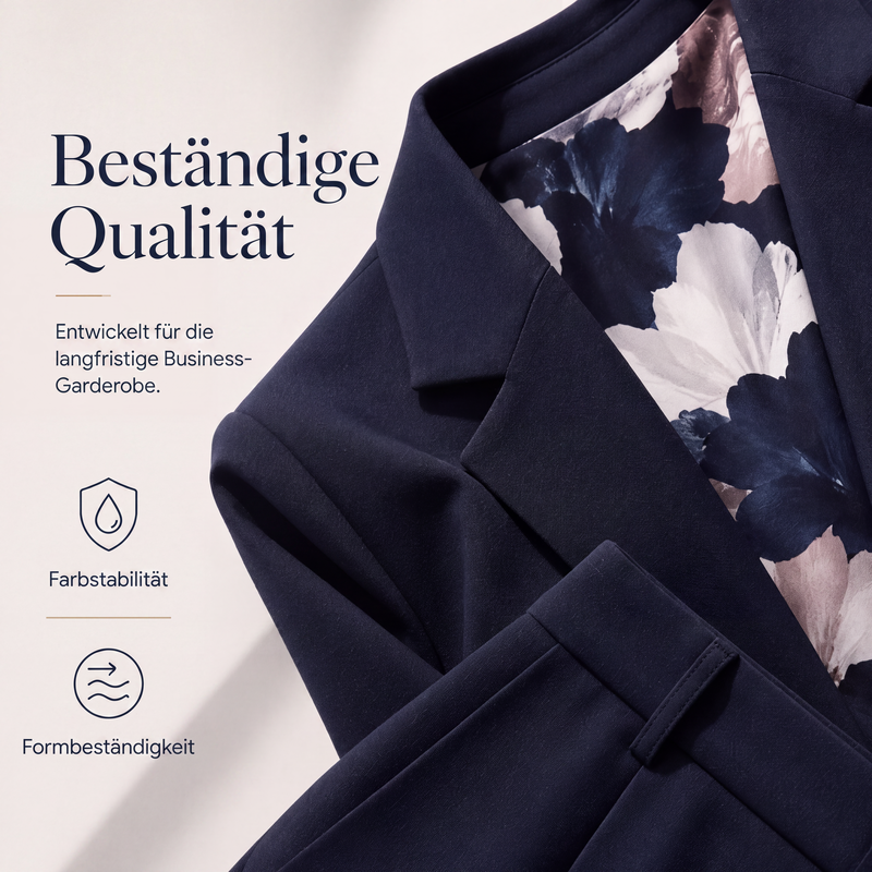 📢📢50%Rabatt!!!🎉🏆 Verkaufsschlager – jetzt halber Preis! Damen 3-teiliges Anzug-Set: Blazer, Oberteil und Hose-7