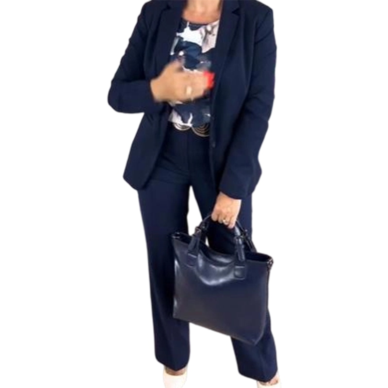 📢📢50%Rabatt!!!🎉🏆 Verkaufsschlager – jetzt halber Preis! Damen 3-teiliges Anzug-Set: Blazer, Oberteil und Hose-11