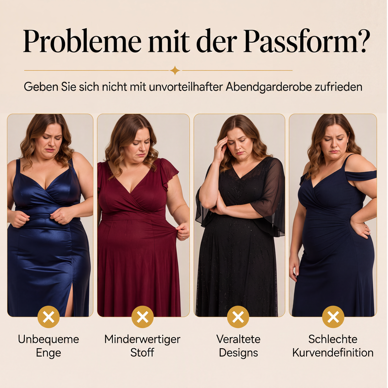📢📢50%Rabatt!!!🎉✨Elegantes Damen-Maxikleid mit V-Ausschnitt und Spitzenapplikationen-1
