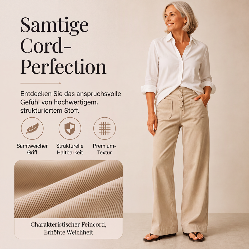 📢📢50%Rabatt!!!🎉✨Cord-Weitbeinhose für Damen – Weicher Cord, bequemer Schnitt & vielseitig kombinierbar – Perfekt für Alltag, Freizeit & kühle Tage-4