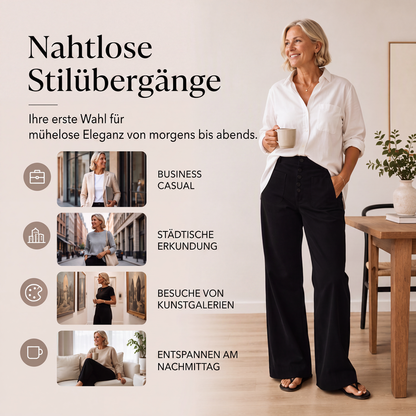 📢📢50%Rabatt!!!🎉✨Cord-Weitbeinhose für Damen – Weicher Cord, bequemer Schnitt & vielseitig kombinierbar – Perfekt für Alltag, Freizeit & kühle Tage-5