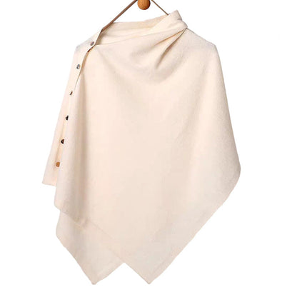 📢📢50%Rabatt!!!🎉✨Stilvoller Damen-Poncho mit seitlichen Knöpfen-14