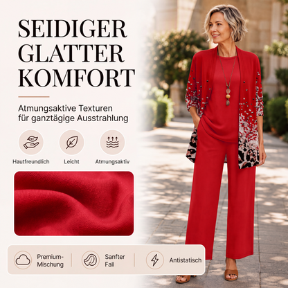 📢📢50%Rabatt!!!🎉✨Elegantes bedrucktes 3-teiliges Set für Damen-4