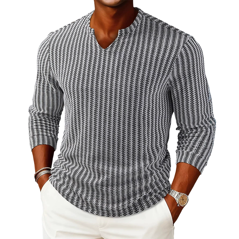 📢📢50%Rabatt!!!🎉✨Moderner strukturierter Strickpullover-9