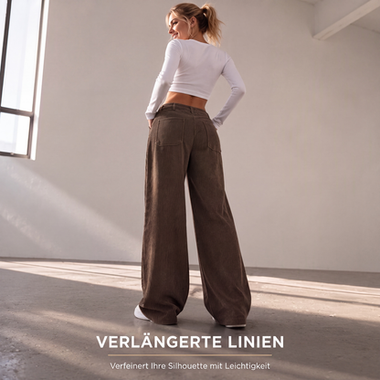 📢📢50%Rabatt!!!🎉✨Lässige Weithosen mit entspannter Passform für Damen-4