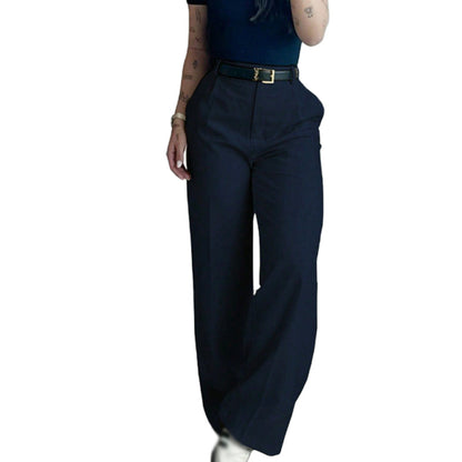 🎯 50%-Schnäppchen! Legere hochtaillierte Geradehose für Damen-19