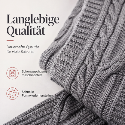📢📢50 % Rabatt！🎉Lange Strickjacke mit Kapuze und Taschen für Damen-3