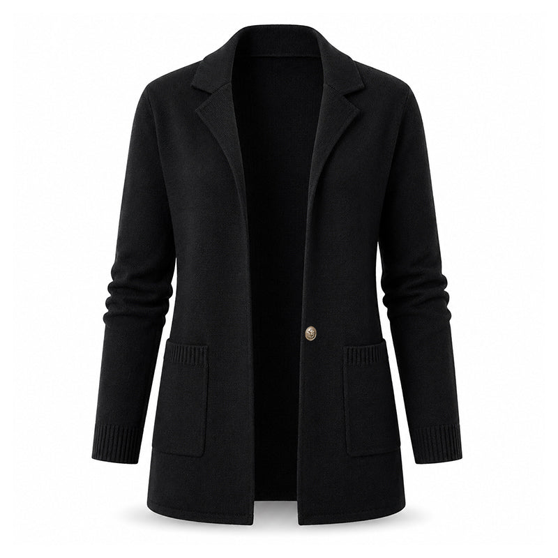 📢📢50%Rabatt!!!🎉✨Damen Strickcardigan mit Reverskragen-1