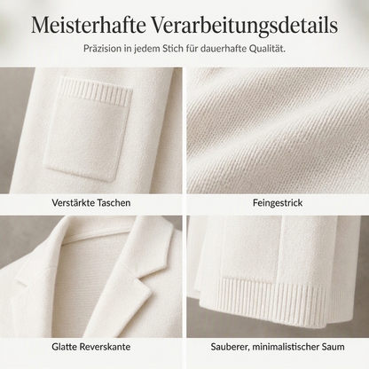 📢📢50%Rabatt!!!🎉✨Damen Strickcardigan mit Reverskragen-4