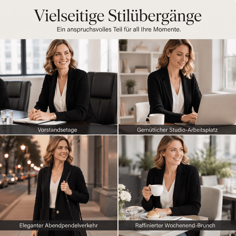 📢📢50%Rabatt!!!🎉✨Damen Strickcardigan mit Reverskragen-7