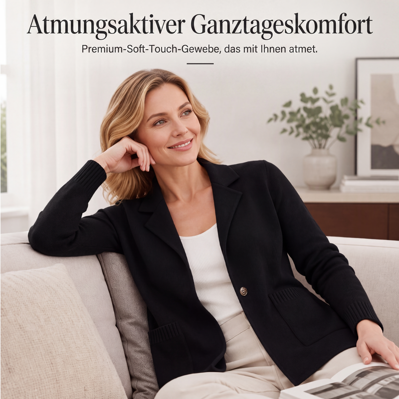📢📢50%Rabatt!!!🎉✨Damen Strickcardigan mit Reverskragen-6