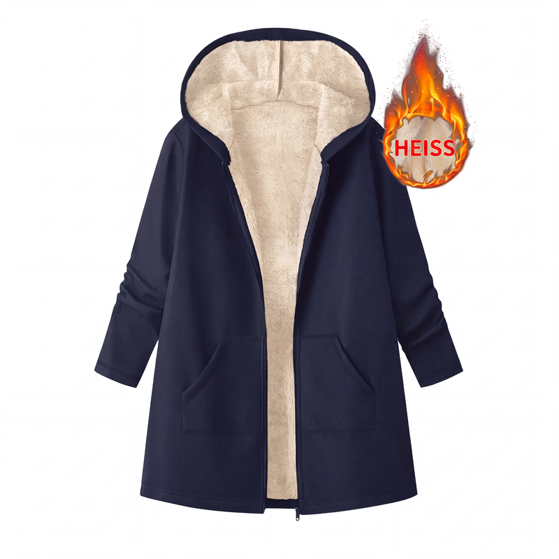 📢📢50%Rabatt!!!🎉✨Gemütliche, warme Damen-Freizeitjacke mit Kapuze-11