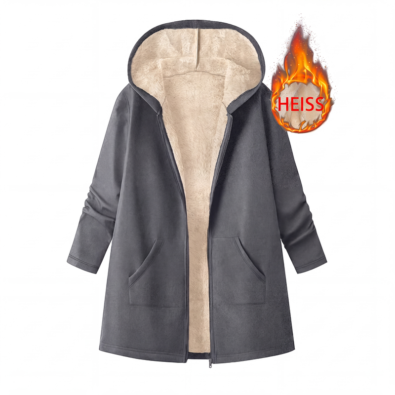 📢📢50%Rabatt!!!🎉✨Gemütliche, warme Damen-Freizeitjacke mit Kapuze-13