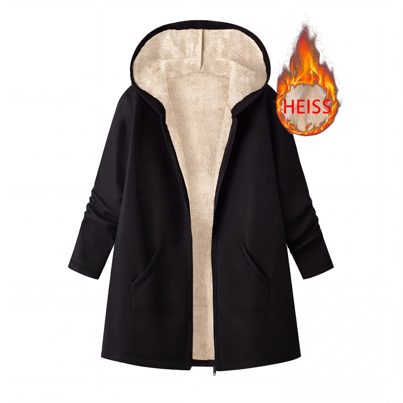 📢📢50%Rabatt!!!🎉✨Gemütliche, warme Damen-Freizeitjacke mit Kapuze-10