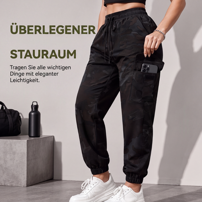 Damen Cargohosen Leichte Outdoor-Jogginghosen-3