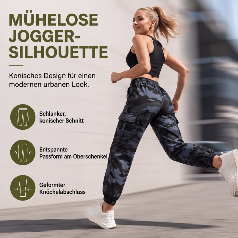 Damen Cargohosen Leichte Outdoor-Jogginghosen-2