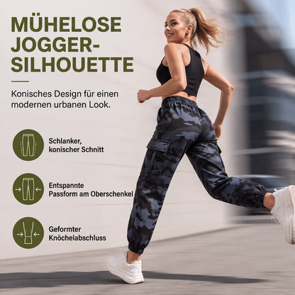 Damen Cargohosen Leichte Outdoor-Jogginghosen-2