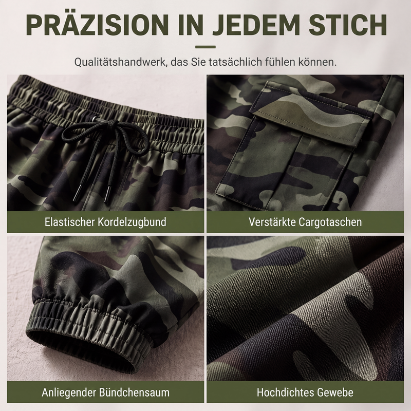 Damen Cargohosen Leichte Outdoor-Jogginghosen-7