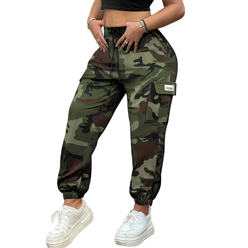 Damen Cargohosen Leichte Outdoor-Jogginghosen-12