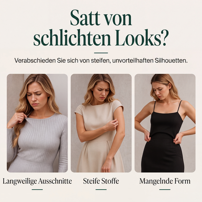 Langarm-Minikleid mit U-Boot-Ausschnitt für Damen-2