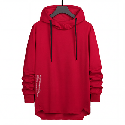 👕 50 % RABATT | Lässig, bequem & besonders – Herren Hoodie mit High-Low-Saum-14