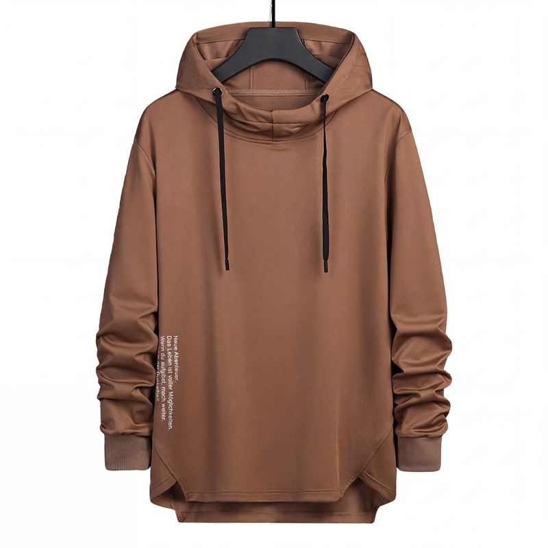 👕 50 % RABATT | Lässig, bequem & besonders – Herren Hoodie mit High-Low-Saum-11