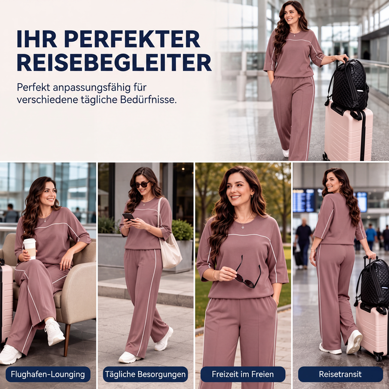 💎🔥 Jetzt im Trend – Übergroßes Lounge-Set mit Seitentaschen – stylisch-4