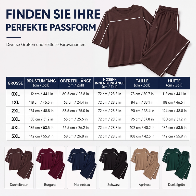 💎🔥 Jetzt im Trend – Übergroßes Lounge-Set mit Seitentaschen – stylisch-7