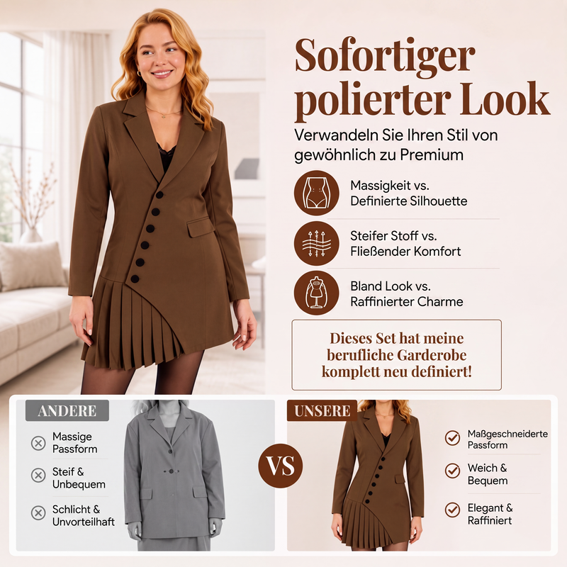 Elegantes Blazerkleid für Damen-2