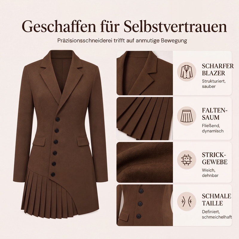 Elegantes Blazerkleid für Damen-3