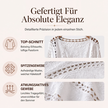 Locker sitzende Cardigan aus Hohlspitze für Damen-2