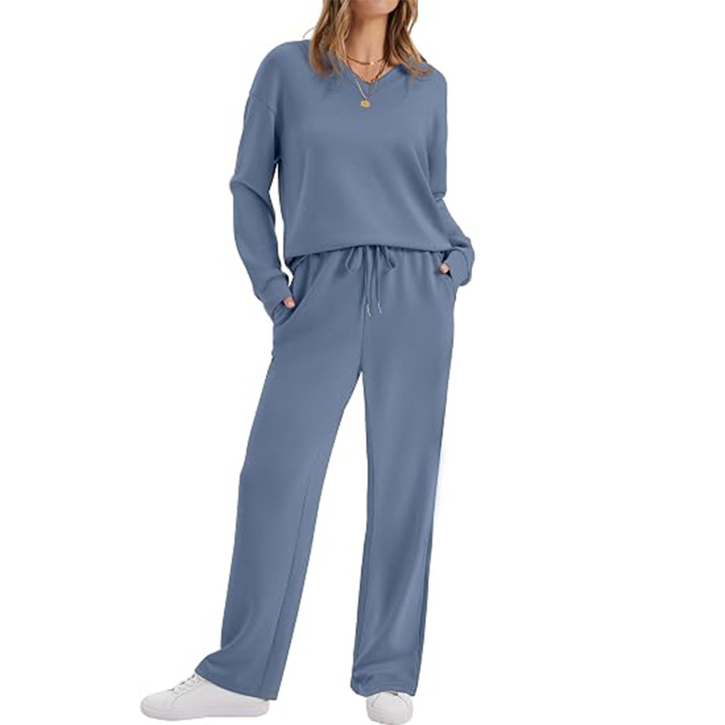 💎🌟 Top-bewertet – Strickset mit V-Ausschnitt – zeitlos und komfortabel-11