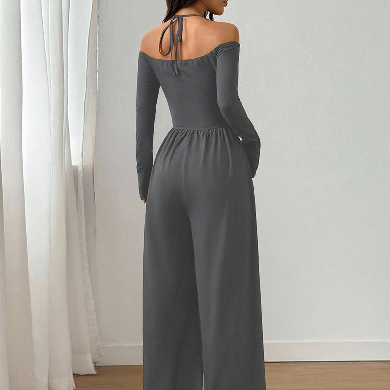 💎🌸 Bestseller – Jumpsuit mit Neckholder – perfekt für Partys