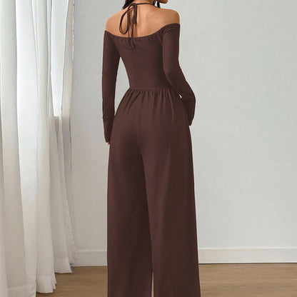 💎🌸 Bestseller – Jumpsuit mit Neckholder – perfekt für Partys
