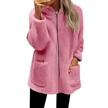 💎❄️ Jetzt im Trend – Kapuzen-Reißverschlussjacke – perfekt für Winter