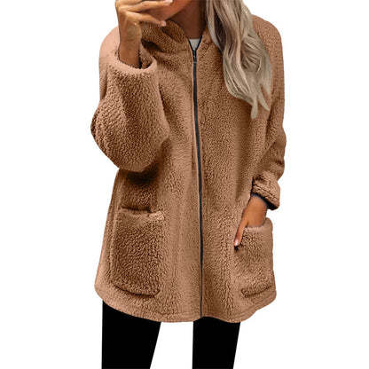 💎❄️ Jetzt im Trend – Kapuzen-Reißverschlussjacke – perfekt für Winter