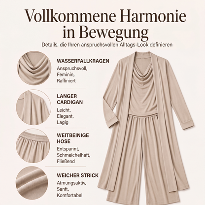 💎👗 Neuheiten – Leger-elegantes 3-teiliges Set – bequem und vielseitig