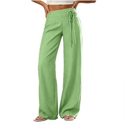 👖💎 Neuheiten – gestreifte Weithosen – bequem und vielseitig