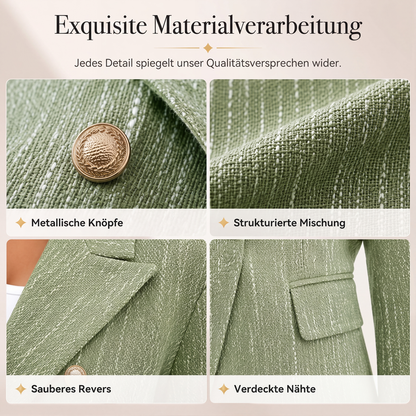 📢📢50%Rabatt!!!🎉✨Zweireihiger Freizeitblazer für Damen